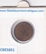 CRE5851 MONEDA ESPAÑA ALFONSO XIII 2 CENTIMOS 1912 PCV COBRE S/C - Imagen 2