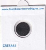 CRE5865 MONEDA ESPAÑA ISABEL II 1/2 CTS DE ESCUDO COBRE - Imagen 2