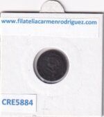 CRE5884 MONEDA ESPAÑA GOBIERNO PROVISIONAL 1 CENTIMO 1870 COBRE - Imagen 2