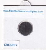 CRE5897 MONEDA ESPAÑA GOBIERNO PROVISIONAL 1 CENTIMO 1870 COBRE - Imagen 2