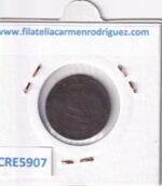 CRE5907 MONEDA ESPAÑA GOBIERNO PROVISIONAL 2 CENTIMOS 1870 COBRE - Imagen 2