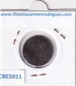 CRE5911 MONEDA ESPAÑA GOBIERNO PROVISIONAL 2 CENTIMOS 1870 COBRE - Imagen 2