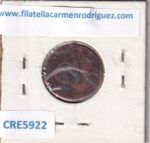 CRE5922 MONEDA ESPAÑA GOBIERNO PROVISIONAL 2 CENTIMOS 1870 COBRE - Imagen 2