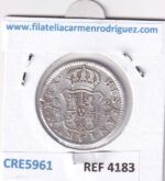CRE5961 MONEDA ESPAÑA CARLOS III 2 REALES 1778 MADRID PJ PLATA - Imagen 2