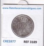 CRE5977 MONEDA ESPAÑA CARLOS III 2 REALES 1782 MADRID PJ PLATA - Imagen 2
