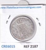 CRE6015 MONEDA ESPAÑA CARLOS III 2 REALES 1788 SEVILLA CF PLATA - Imagen 2