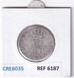 CRE6035 MONEDA ESPAÑA CARLOS III 2 REALES 1788 MADRID PJ PLATA - Imagen 2