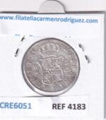 CRE6051 MONEDA ESPAÑA CARLOS IV 2 REALES 1798 SEVILLA CN PLATA - Imagen 2
