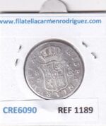 CRE6090 MONEDA ESPAÑA CARLOS IV 2 REALES 1801 SEVILLA CN PLATA - Imagen 2