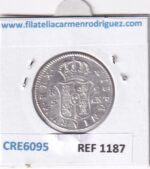 CRE6095 MONEDA ESPAÑA CARLOS IV 2 REALES 1801 SEVILLA CN PLATA - Imagen 2