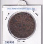 CR3752 MONEDA PORTUGAL 10 REIS JUAN V - Imagen 2