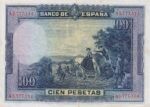 CRBS2411 BILLETE ESPAÑA 100 PESETAS 1928 SERIE A MBC+ - Imagen 2