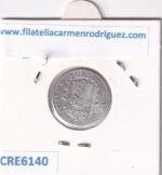 CRE6140 MONEDA ESPAÑA ALFONSO XII 50 CENTIMOS 1881*8*1 MSV PLATA - Imagen 2