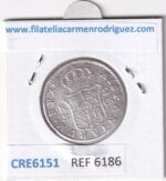 CRE6151 MONEDA ESPAÑA CARLOS IV 2 REALES 1801 SEVILLA CN PLATA - Imagen 2