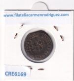 CRE6169 MONEDA ESPAÑA FELIPE IV 8 MARAVEDIS 1662 CORUÑA COBRE - Imagen 2