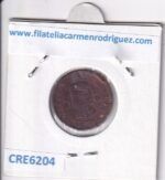 CRE6204 MONEDA ESPAÑA ALFONSO XIII 2 CENTIMOS 1905 SMV - Imagen 2