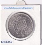 CRE6250 MONEDA ESPAÑA ESTADO ESPAÑOL 5 PESETAS 1949 - Imagen 2