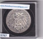 CR3767 MONEDA ALEMANIA PRUSIA 3 MARCOS 1914 - Imagen 2