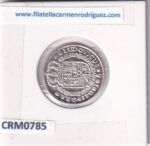 CRM0785 MEDALLA ESPAÑA 8 ESCUDOS 1724 PLATA - Imagen 2