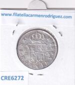 CRE6272 MONEDA ESPAÑA CARLOS IV 2 REALES 1805 SEVILLA CN PLATA - Imagen 2