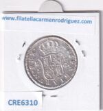 CRE6310 MONEDA ESPAÑA CARLOS IV 2 REALES 1808 SEVILLA CN PLATA - Imagen 2