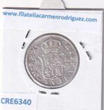 CRE6340 MONEDA ESPAÑA CARLOS IV 2 REALES 1808 SEVILLA CN PLATA - Imagen 2
