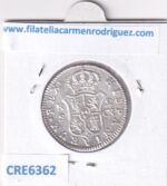 CRE6362 MONEDA ESPAÑA CARLOS IV 2 REALES 1808 SEVILLA CN PLATA - Imagen 2