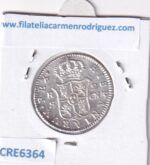 CRE6364 MONEDA ESPAÑA CARLOS IV 2 REALES 1808 SEVILLA CN PLATA - Imagen 2