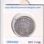 CRE6382 MONEDA ESPAÑA FERNANDO VII 2 REALES 1820 SEVILLA CJ PLATA - Imagen 2