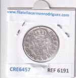 CRE6457 MONEDA ESPAÑA CARLOS IV 2 REALES 1799 MADRID MF PLATA - Imagen 2
