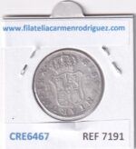 CRE6467 MONEDA ESPAÑA CARLOS IV 2 REALES 1800 MADRID MF PLATA - Imagen 2