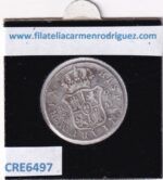 CRE6497 MONEDA ESPAÑA CARLOS IV 2 REALES 1808 MADRID AI PLATA - Imagen 2