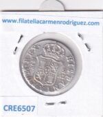 CRE6507 MONEDA ESPAÑA CARLOS IV 2 REALES 1808 MADRID AI PLATA - Imagen 2