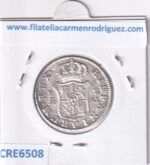 CRE6508 MONEDA ESPAÑA CARLOS IV 2 REALES 1808 MADRID AI PLATA - Imagen 2