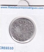 CRE6510 MONEDA ESPAÑA CARLOS IV 2 REALES 1808 MADRID AI PLATA - Imagen 2