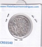 CRE6540 MONEDA ESPAÑA CARLOS IV 2 REALES 1808 MADRID AI PLATA - Imagen 2