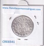 CRE6541 MONEDA ESPAÑA CARLOS IV 2 REALES 1808 MADRID AI PLATA - Imagen 2