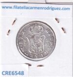 CRE6548 MONEDA ESPAÑA CARLOS IV 2 REALES 1808 MADRID AI PLATA - Imagen 2