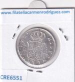 CRE6551 MONEDA ESPAÑA CARLOS IV 2 REALES 1808 MADRID AI PLATA - Imagen 2