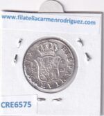CRE6575 MONEDA ESPAÑA CARLOS IV 2 REALES 1808 MADRID AI PLATA - Imagen 2