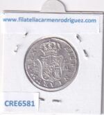 CRE6581 MONEDA ESPAÑA CARLOS IV 2 REALES 1808 MADRID AI PLATA - Imagen 2