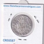 CRE6587 MONEDA ESPAÑA CARLOS IV 2 REALES 1808 MADRID AI PLATA - Imagen 2