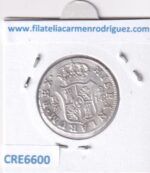 CRE6600 MONEDA ESPAÑA CARLOS IV 2 REALES 1808 MADRID IG PLATA - Imagen 2