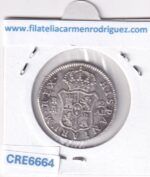 CRE6664 MONEDA ESPAÑA CARLOS IV 2 REALES 1808 MADRID AI PLATA - Imagen 2