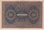 CRBX1540 BILLETE ALEMANIA 50 MARCOS 1919 MBC - Imagen 2