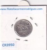 CR3950 MONEDA FRANCIA 50 CENTIMOS 1917 PLATA - Imagen 2