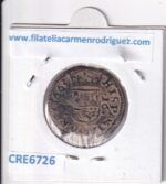 CRE6726 MONEDA ESPAÑA FELIPE IV 16 MARAVEDIS 1663 CORUÑA - Imagen 2