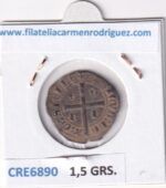 CRE6890 MONEDA ESPAÑA ENRIQUE II CRUZADO SIN CECA - Imagen 2
