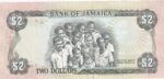 CRBX1708 BILLETE JAMAICA 2 DOLARES 1993 SIN CIRCULAR - Imagen 2