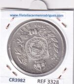 CR3982 MONEDA BRASIL 2000 REIS 1889 PLATA - Imagen 2